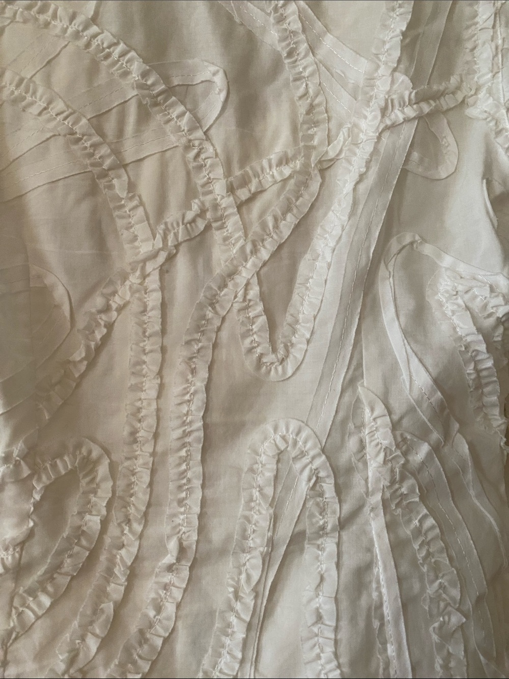 Anne Fontaine Ruffled lightweight Jacket. Sz. 1/ XS - Picture 11 of 14